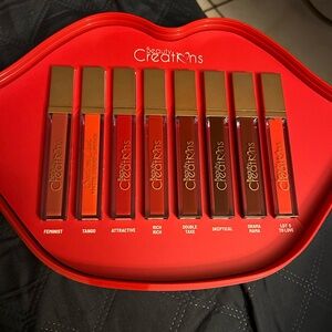 Beauty Creations Lip Gloss Collection - Bold Red and Orange Hues